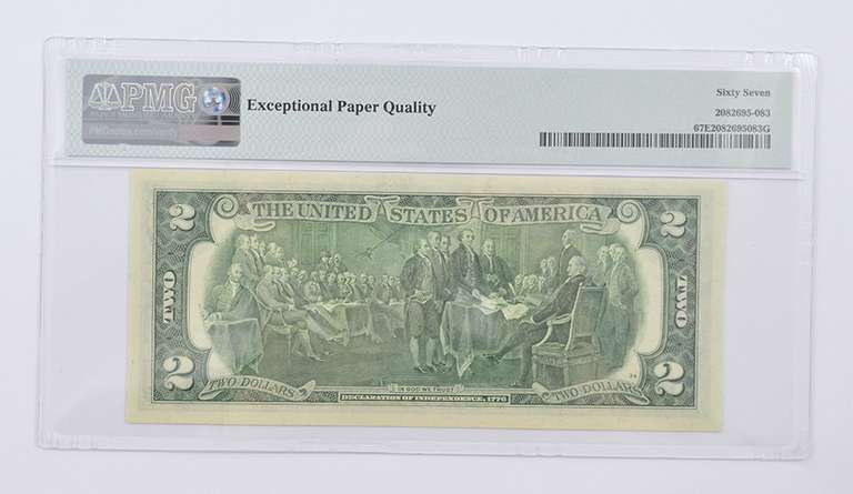 1976 $2 Note FR#1935-C* 1993 Coin Currency PMG 67 EPQ Superb GEM UNC