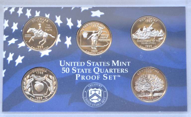 1999 & 2001 2002 US Proof Sets