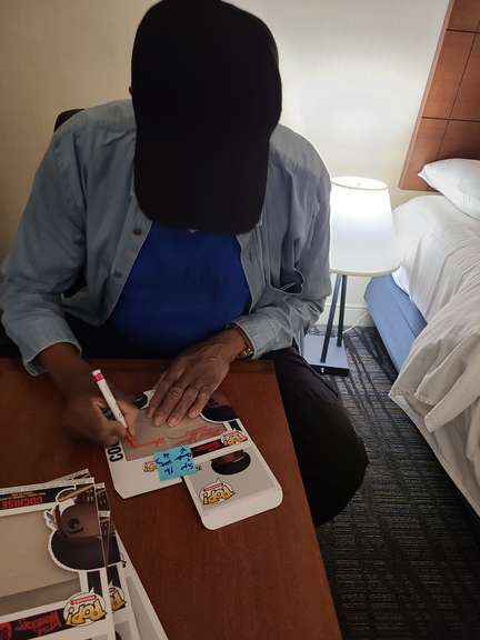 David Harris Cochise Autographed The Warriors Movie Funko Pop! Exact Proof ACOA