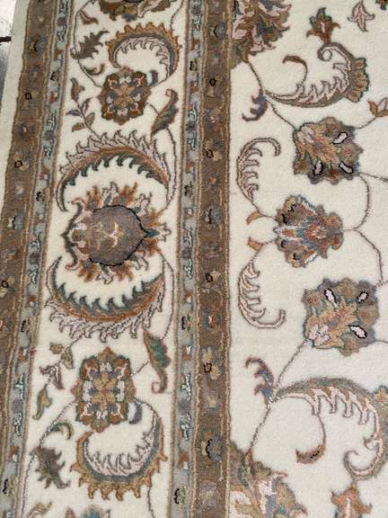 EXQUISITE SILK & WOOL RUG 8x10
