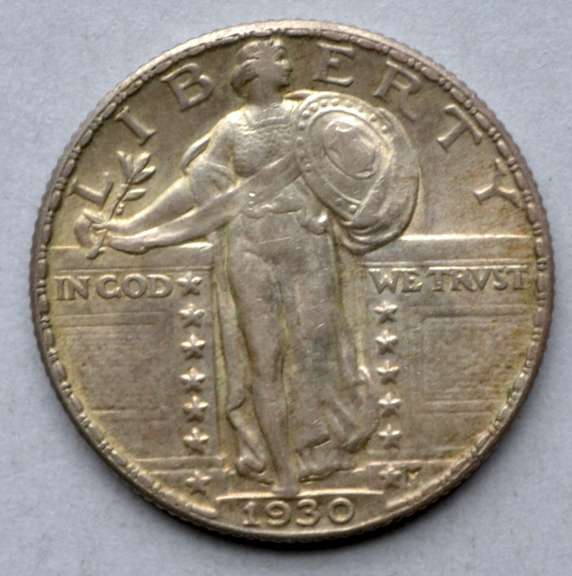 1930 Near Unc Standing Liberty Quarter