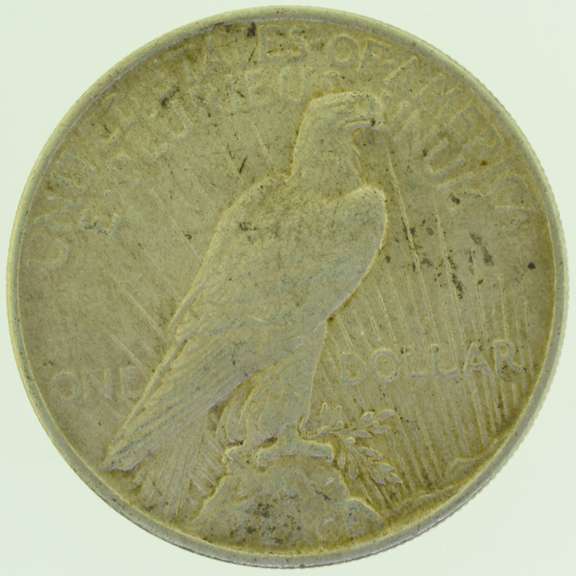 1923 $1 Silver Peace Dollar Coin