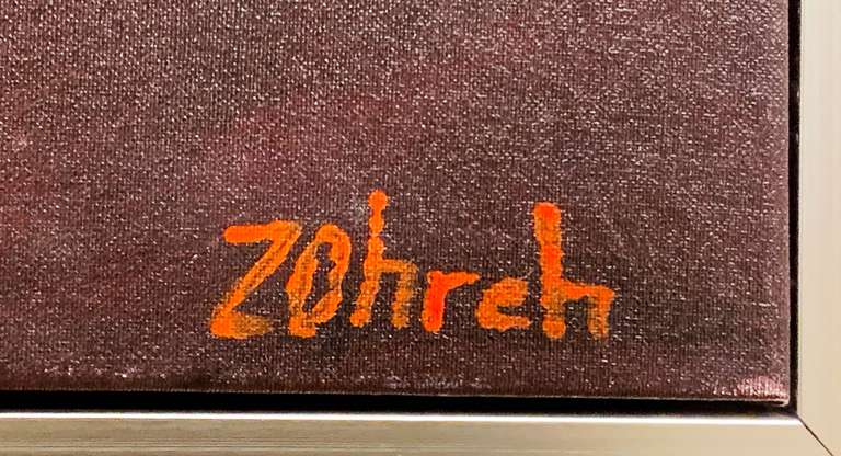 Zohreh Khaleghi "Vieux Carre" Original Acrylic on Canvas