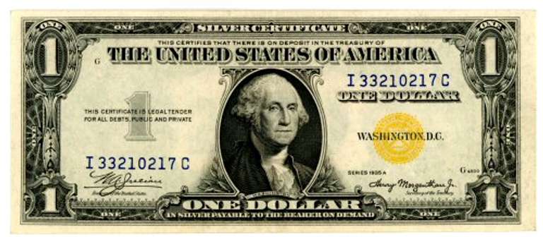 1935-A North Africa $1 Silver Certificate
