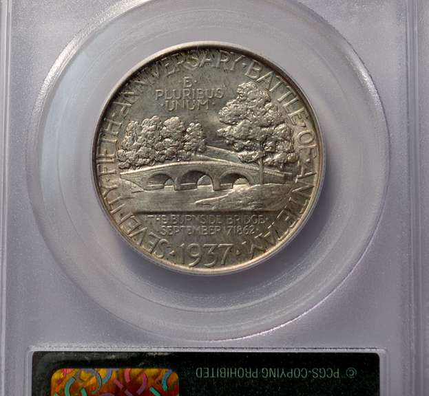 1937 Antietam Commemorative Half Dollar PCGS MS66
