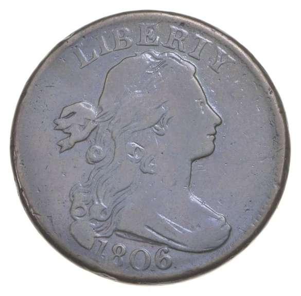 1806 Draped Bust Large Cent - S.270