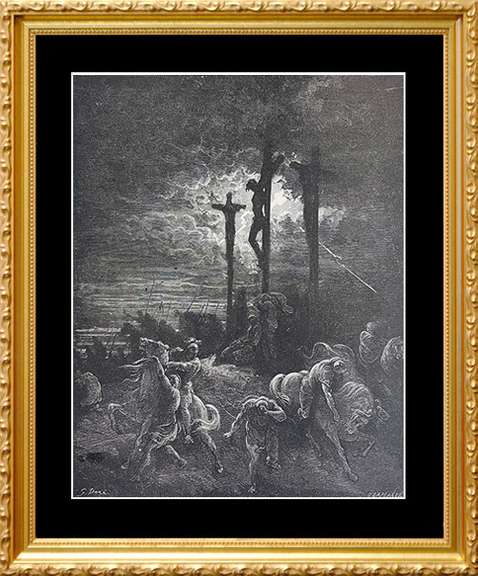 Gustav Dore, Close of the Crucifiction