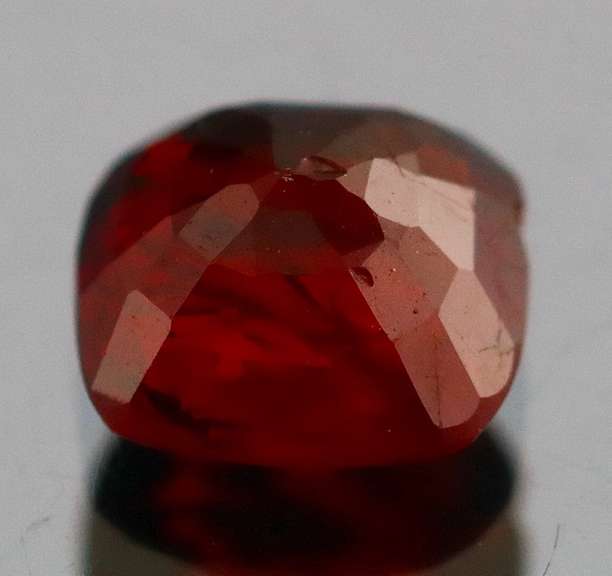 Glittering .79ct top black cherry red Spinel