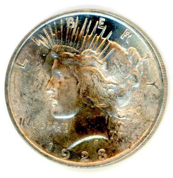 1923 Peace Silver Dollar