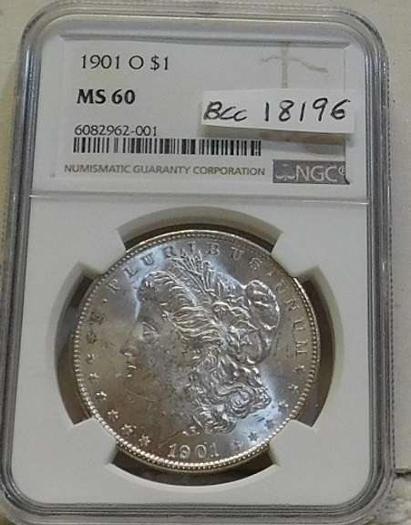 1901-O Morgan Dol NGC MS-60