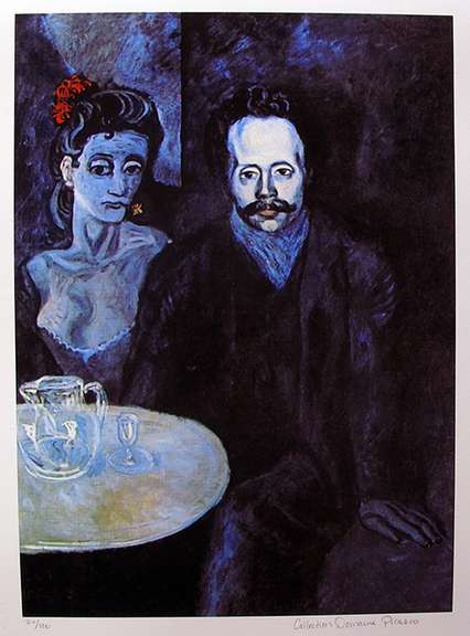 Pablo Picasso, Couple at the Café