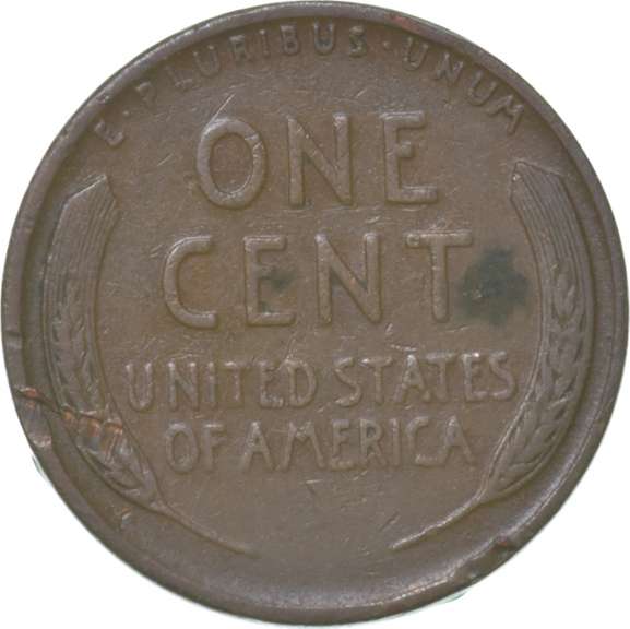 1944-D Lincoln Wheat Cent D/S Error