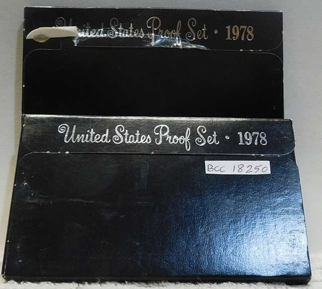 2 Sets: 1978 PROOF Sets   NOTE: The US Mint is now charging $32.00 ea for current non-Silver Proof Sets.