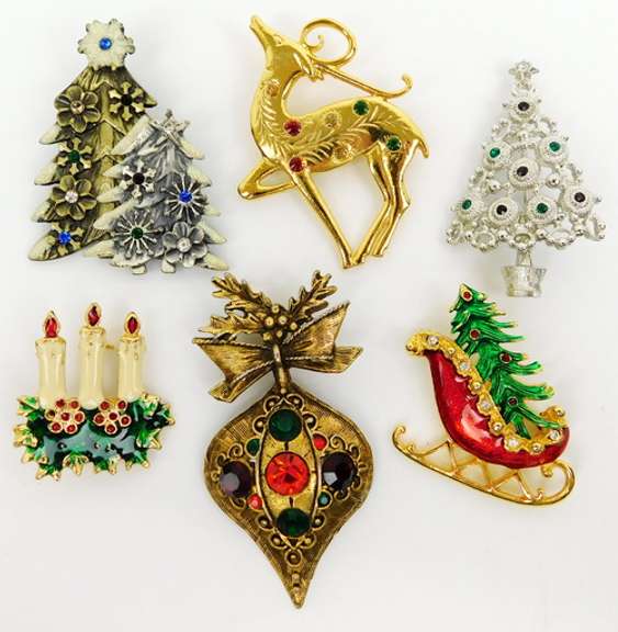 Collection of Christmas Pins