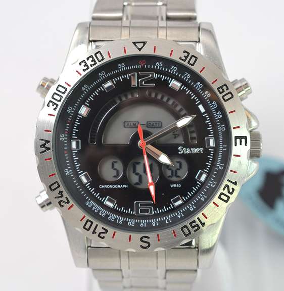 Stauer Compendium Hybrid Watch, Pre-Owned. Never Worn.