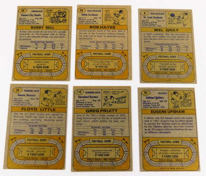 6 - 1974 Football Greats