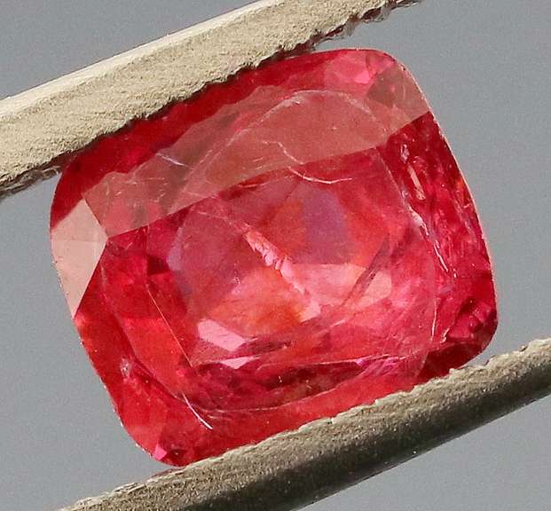 Tremendous .54ct cherry red untreated Spinel