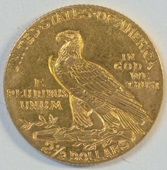 Very pretty BU 1909 US $2.50 Indian Gold Piece. Better date