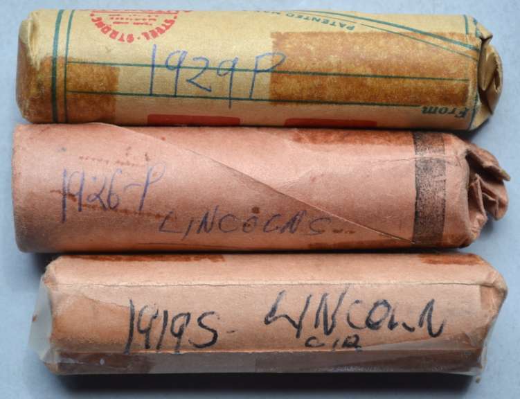 1917 1929 And 1934 Lincoln Rolls