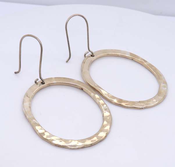 Vintage 925 Sterling Silver Dangle Earrings