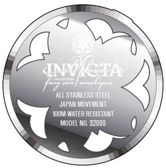 Invicta Rose Gold Flower Dial, New In Box.