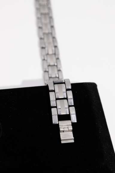 16mm Tungsten Carbide Bracelet 8.5 Inch