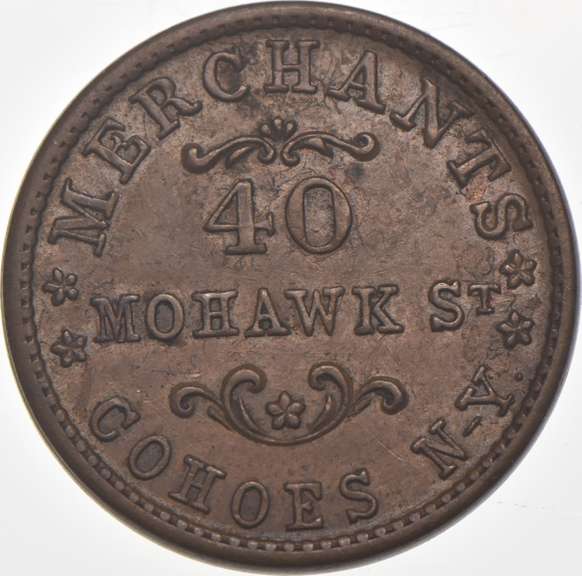 1863 Alden & Frink Civil War Token NY 140A