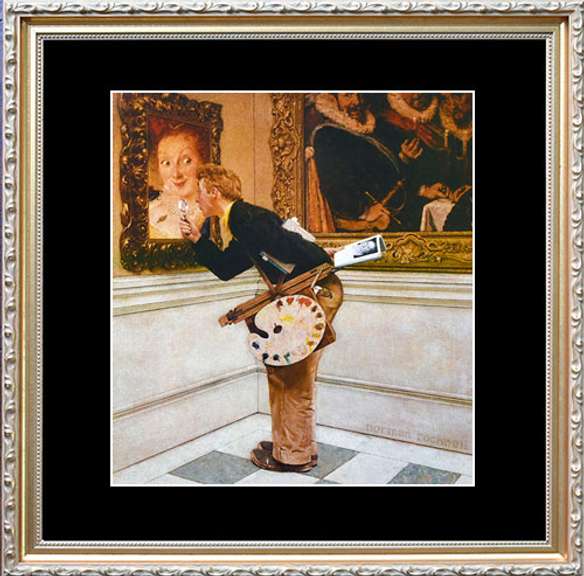 Norman Rockwell, The Critic