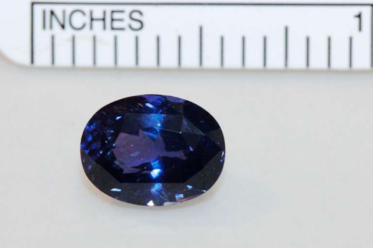 Gem Grade Natural Color Change Sapphire - 4.550cts.