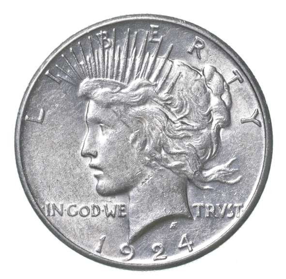1924-S Peace Silver Dollar