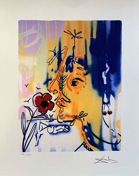 Salvador Dali, Vanishing Face