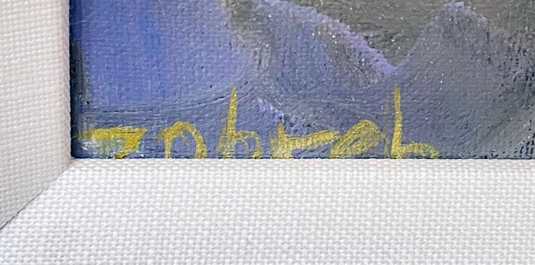 Zohreh Khaleghi Original Oil on Canvas