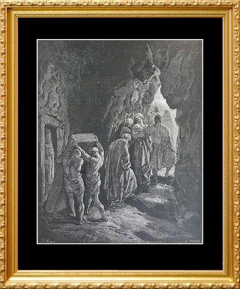 Gustave Dore, The Burial of Sarah