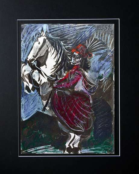 Pablo Picasso 'Toros y Toreros' Lithograph Circa 1961