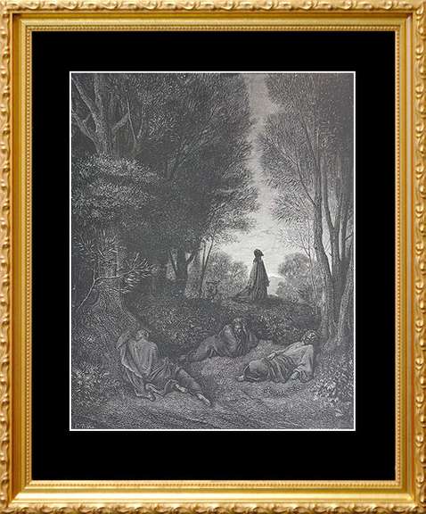 Gustav Dore, Prayer of Jesus in the Garden of Olives