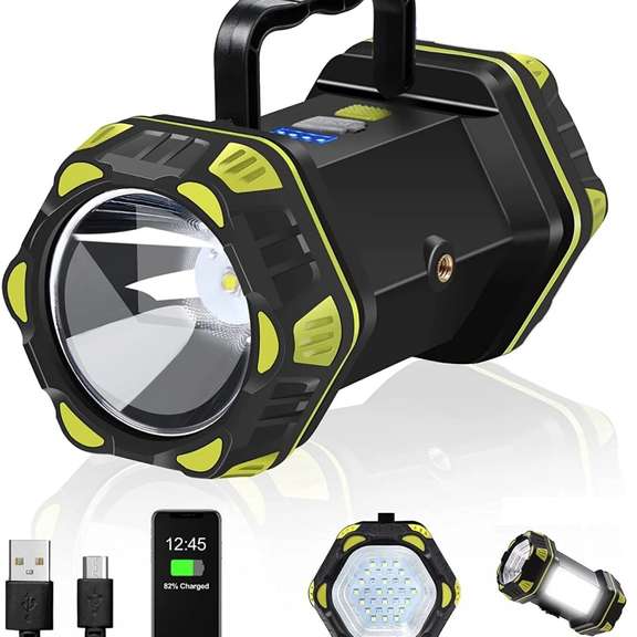 750LM Portable Double-headed LED Searchlight Outdoor
