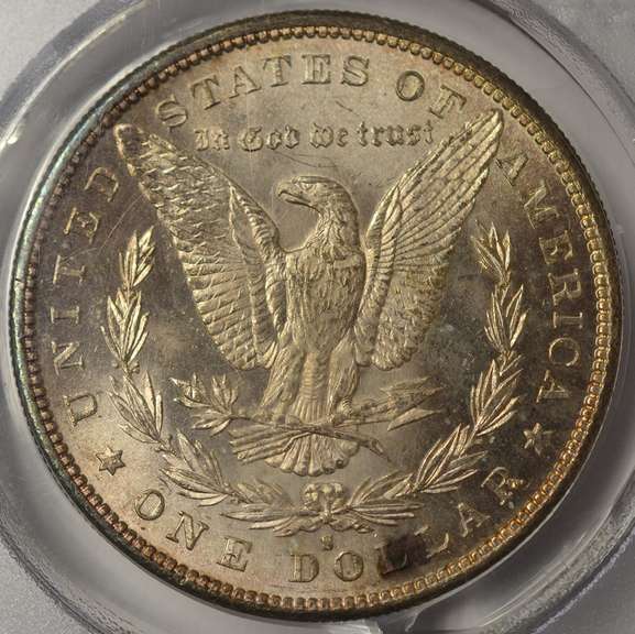 1880-S Morgan Silver Dollar NGC MS65