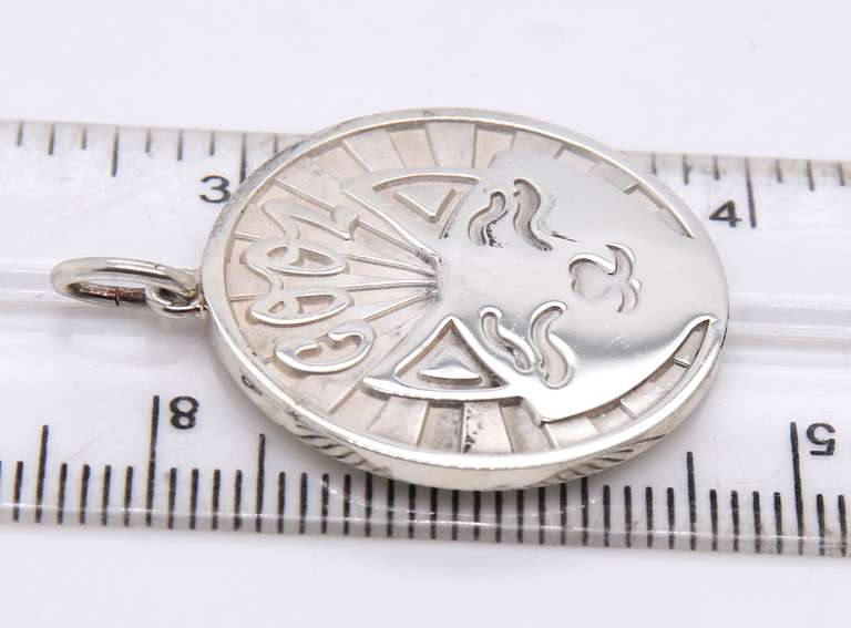 Tiffany & Co Cool Cat Charm in Sterling Silver