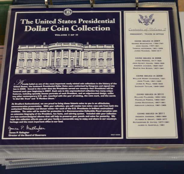 The United States Presidential Dollar Collection