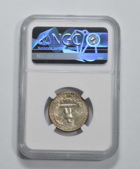 MS67 1947 Washington Quarter - Graded NGC