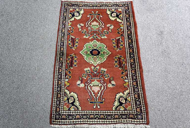 Authentic Persian Sarouk 2.5x4.0