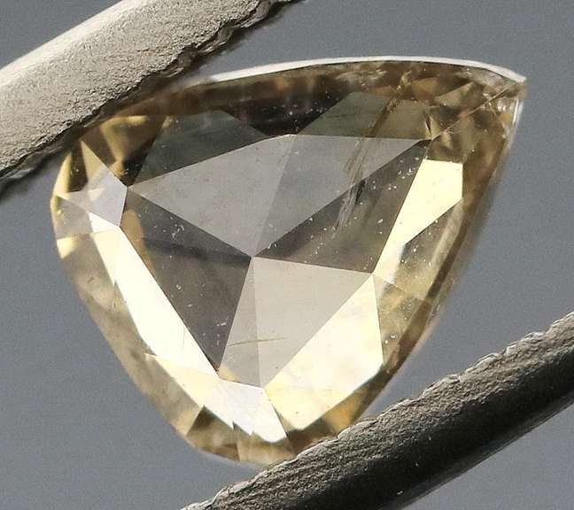 Unique .33ct unheated smoke colored Diamond