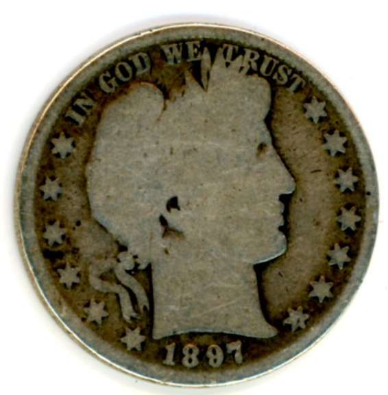 1897 Barber Half Dollar