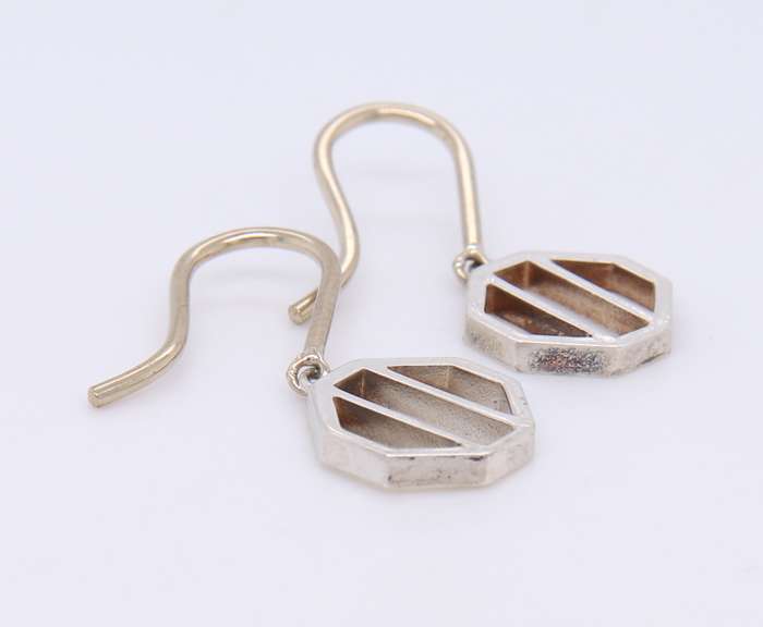 Tiffany & Co Zellige Earrings in Sterling Silver