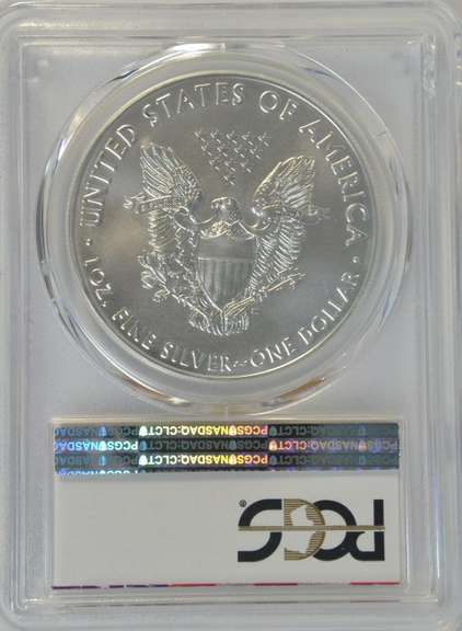 Special Label 2019 PCGS MS70 FIRST STRIKE $1 Silver Eagle