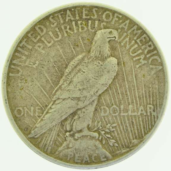 1922 $1 Silver Peace Dollar Coin