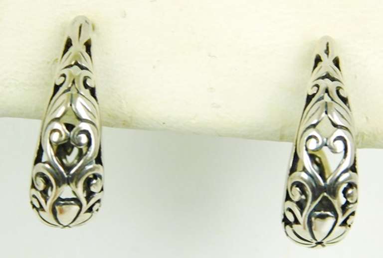 Sterling Filigree Ring & Earrings