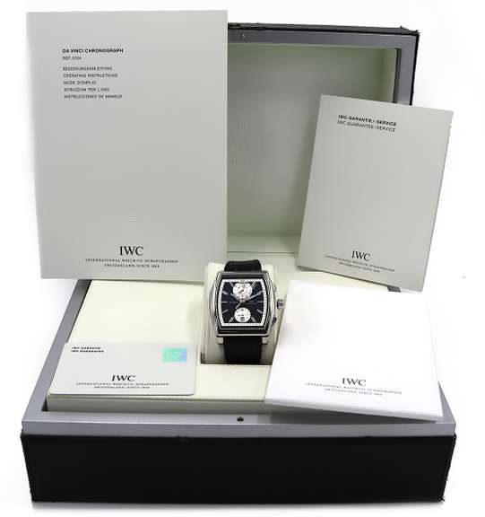 IWC Da Vinci Chronograph Automatic, 43mm, Stainless W/ Box & Papers