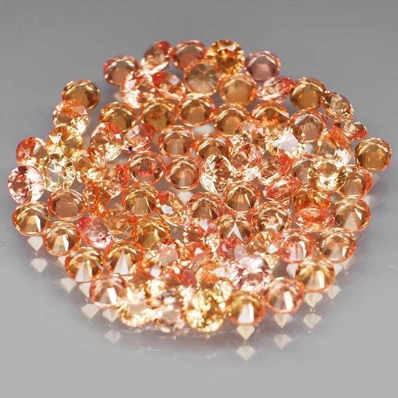 Superb 4.35ct diamond cut Songean Sapphire set