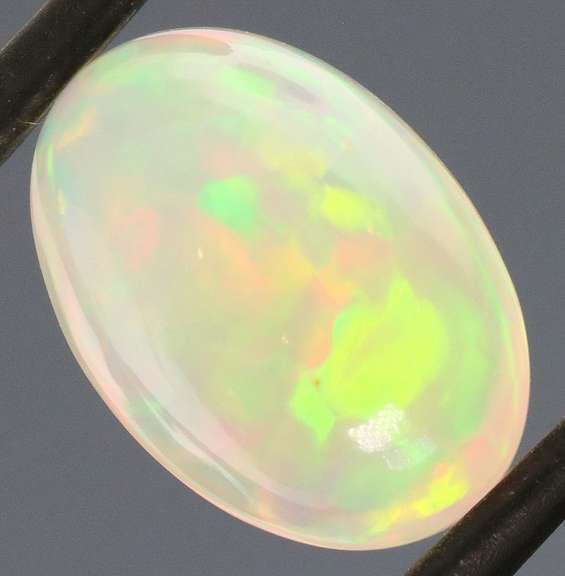 Glowing! 4.15ct full cover multi-pattern Jelly Opal